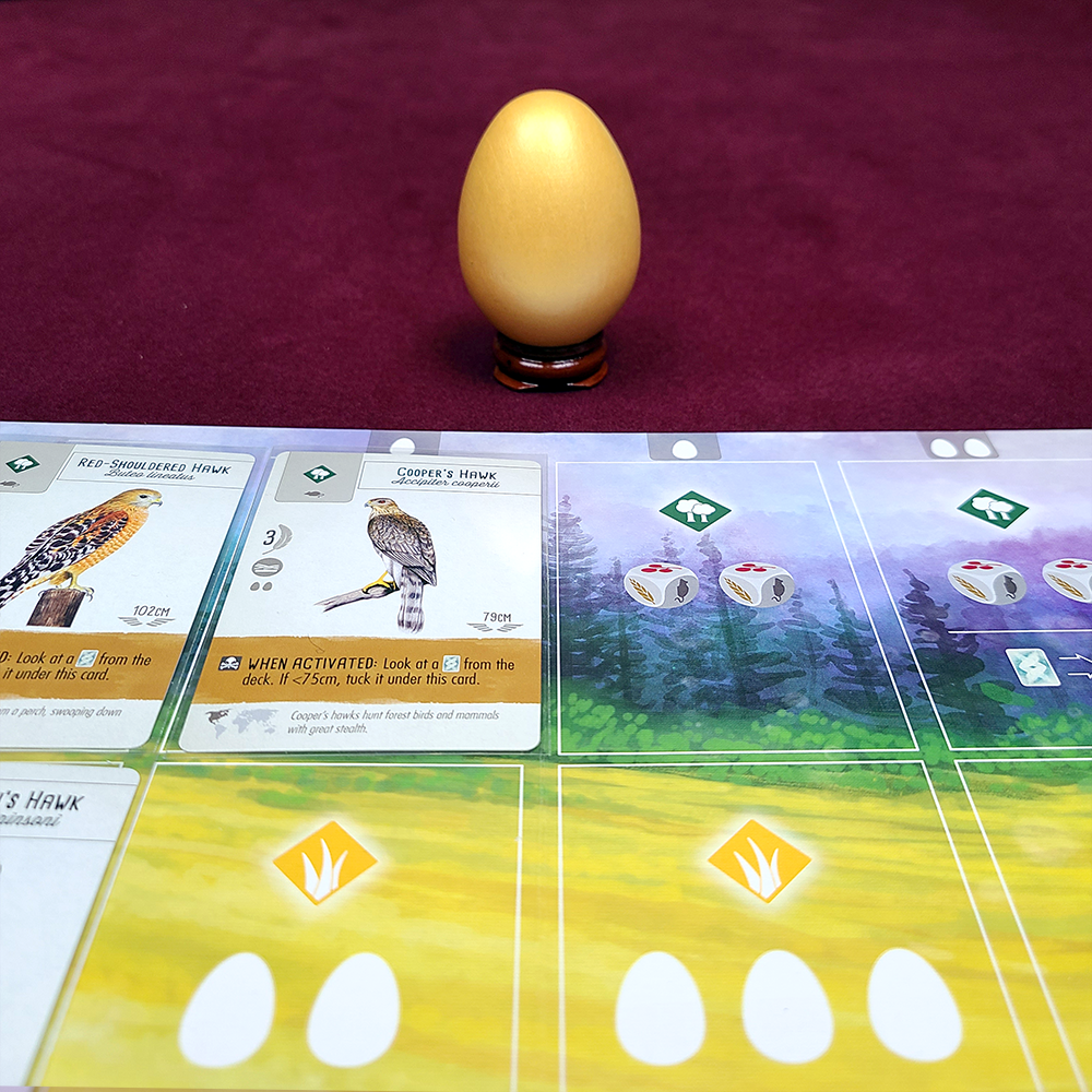 Top Shelf Gamer | The Best Wingspan Upgrades and Accessories | Wingspan First Player Marker - Golden Egg (set of 1) Top Shelf Gamer | The Best Wingspan Upgrades and Accessories | Wingspan First Player Marker - Golden Egg (set of 1)